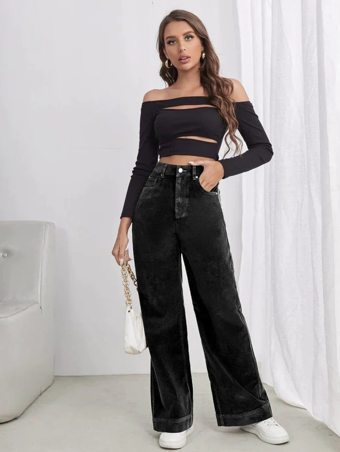 Calça Cintura Alta Leandra