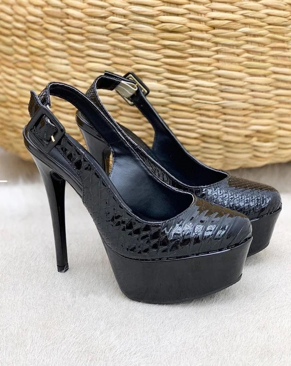 Sandália Salto Fino Collyn