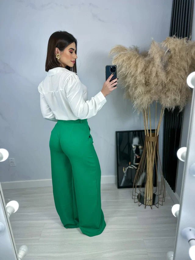Calça Pantalona Cristal