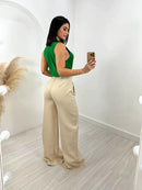 Calça Pantalona Cristal